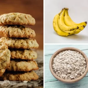 Bolachinha de Banana e Aveia