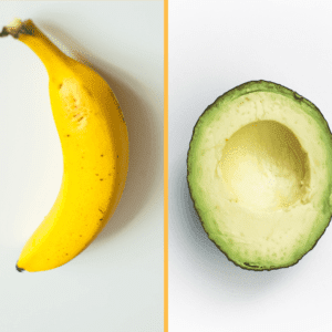Papinha de Frutas – Banana com Abacate