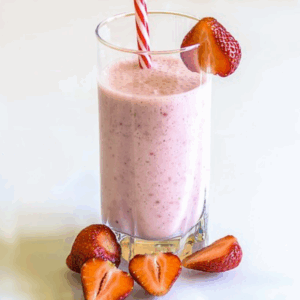 Vitamina de Frutas para Bebê – Morango
