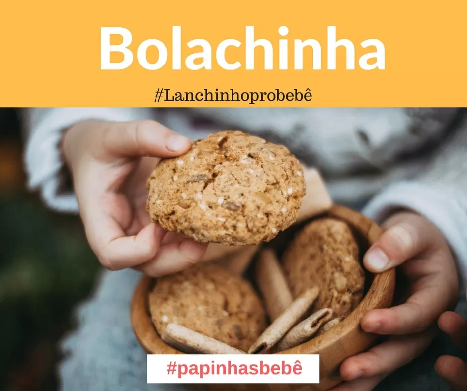 Bolachinha para Bebê - Aveia e Banana